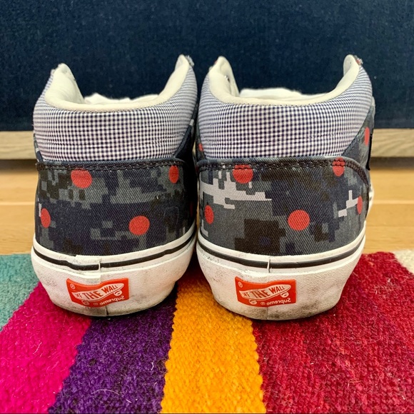 ✨SOLD✨ VANS Half Cab Supreme X CDG Digi Camo Navy - Picture 4 of 6